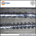 PP/PE granulation bimetallic plastic extruder single screw